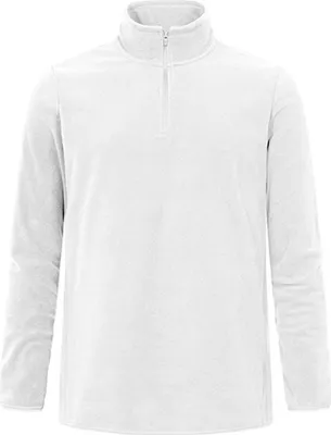 Produktbild von Promodoro 7921 | MenŽs Recycled Fleece Troyer Anti-Pilling Polyester - Farbe: White - Größe: M