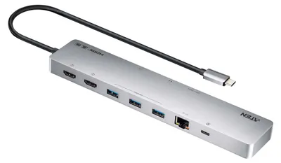 Image de ATEN USB-C Multiport Dock 4K Dual Display (UH3240)