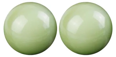 Imagen del producto de Solidchoice - Bolas de meditación de jade natural - Masaje manual y relajación