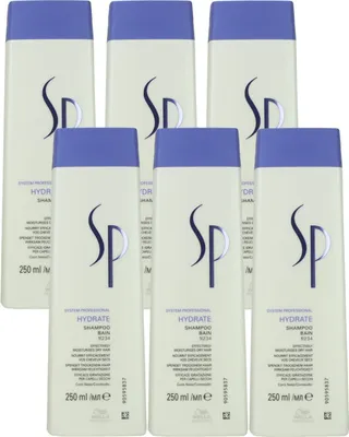 Produktbild von Wella SP Hydrate 6 x 250 ml Shampoo Set