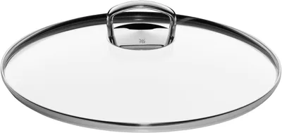 Image de WMF, wok Fusiontec, en acier inoxydable avec couvercle en verre, diamètre 36 cm