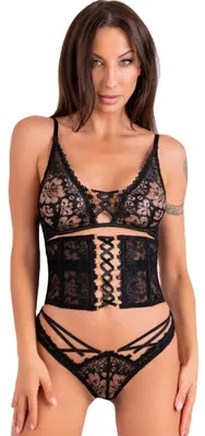 Imagen del producto de Livco Corsetti Fashion - Cinex Atlantin Lc 90704 Set Tres Piezas L/Xl