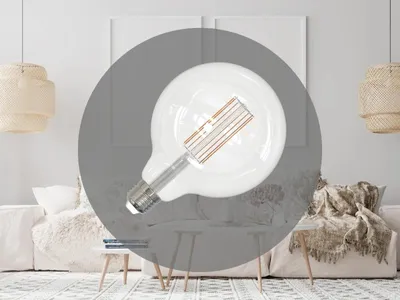 Zdjęcie produktu dla Żarówka LED / żarówka filamentowa, 18W - 3000K