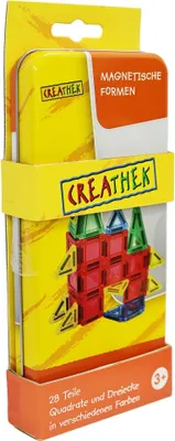 Image de Lot de tuiles magnétiques Creathek, 28 pièces
