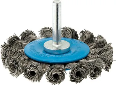 Produktbild von Forum Rundbürste Stahldraht 6 mm 75 mm gezopft