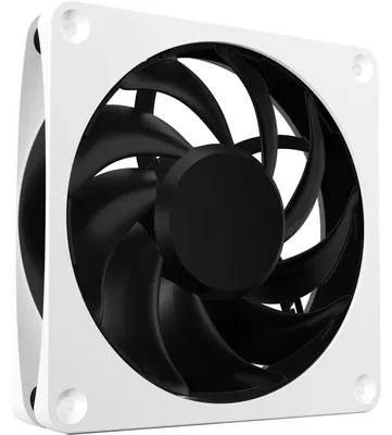 Produktbild von Alphacool Apex Stealth Metall, Ventilator, 12 cm, 400 RPM, 2000 RPM, 130,501 m³/h, Weiß