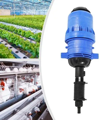 Productafbeelding van Meststofinjector voor druppelirrigatie - blauw - 0,4 tot 4 procent aandeelbereik - wateraangedreven