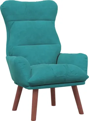 Obrázok produktu pre vidaXL Kreslo tyrkysové 69 x 74 x 93 cm zamat