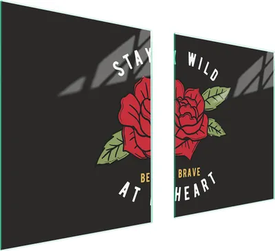 Immagine prodotto di Piastra Protettiva In Vetro Per Cuore 85X52 Rose