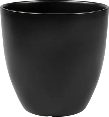 Produktbild von Wikholm form Design Pflanzgefäß / Blumentopf schwarz ⌀ 31 x H 30 cm