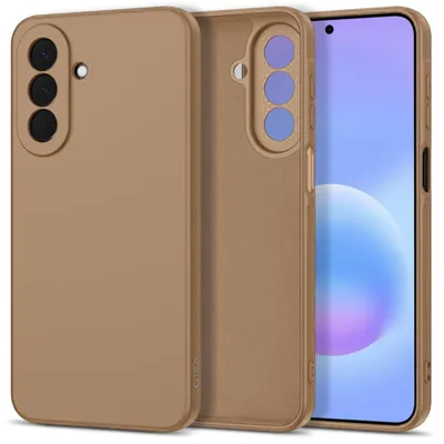 Produktbild von Tech-Protect Icon Hülle für Samsung Galaxy A27 5G - Elegante Braun Silikonhülle KP40649