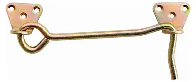 Produktbild von Sturmhaken mit Ösenplatten zur Torbefestigung 7 x 250 mm verzinkt