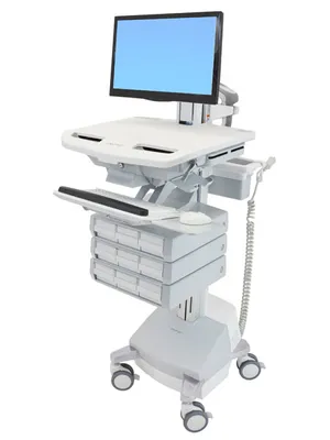 Immagine prodotto di Carrello Ergotron per display LCD / tastiera / mouse / CPU / notebook / fotocamera / scanner (architettura aperta)