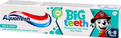Produktbild von Aquafresh Zahnpasta Kinder 6 8 Jahre Mischung Milchzhne Bleibende Zhne