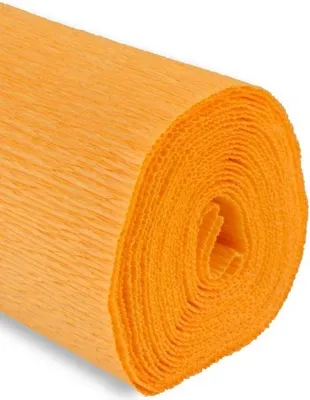 Immagine prodotto di Carta crespa 50x250 cm, 180 g, giallo scuro - Alfa Pastello