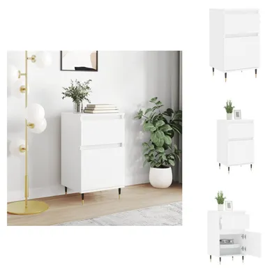 Obrázok produktu pre vidaXL Príborník biely 40x35x70 cm materiál na báze dreva - Príborníky