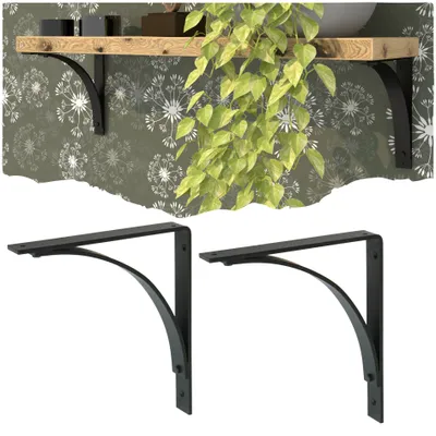 Produktbild von Regalträger für Wandregale 200 x 180 x 25 mm, 2 Stück