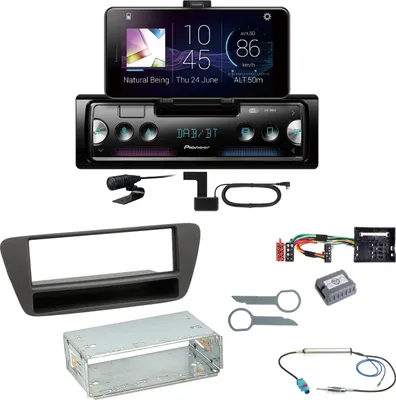 Produktbild von Pioneer SPH-20DAB Digitalradio Bluetooth USB FLAC MP3 Einbauset für Audi Q3 8U