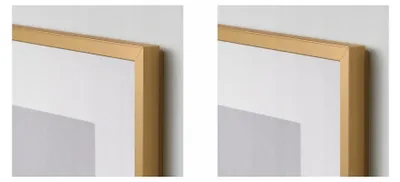 Produktbild von IKEA LOMVIKEN Bilderrahmen Gold 13x18 cm 2 Stück
