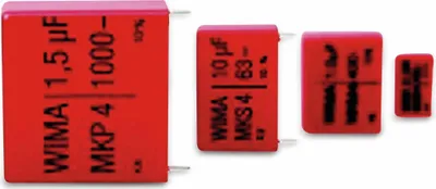 Immagine prodotto di Condensatore a film WIMA, MKS4J041006B00KSSD, 1UF, 630V