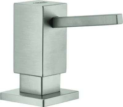 Image de Distributeur de produit à vaisselle GROHE Cube, pour savon liquide, réservoir 500 ml, 40649DC0