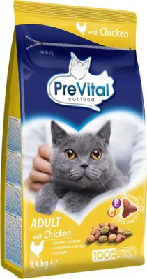 Zdjęcie produktu dla PreVital Granulat z kurczakiem dla dorosłych kotów 1,4kg, 15167