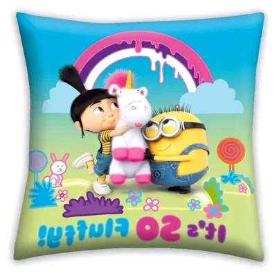 Produktbild von Kissen mit Minions-Motiv 40 x 40 cm
