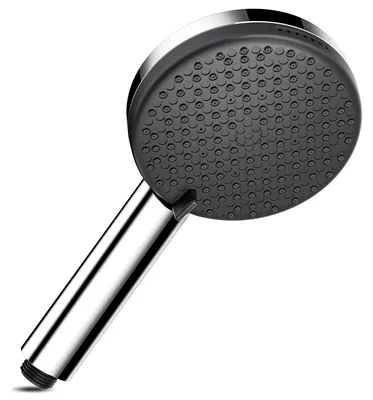 Hochdruck-Duschkopf 4 Modi, wassersparende Handbrause, ABS, schwarz