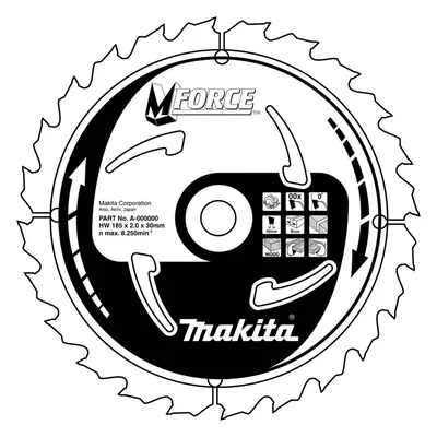 Produktbild von Makita Mforce Hm Sägeblatt  190x30 12 Zähne