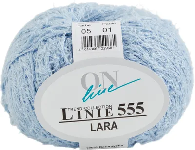 Produktbild von ONline Wolle Lara, Linie 555 Farbe 005