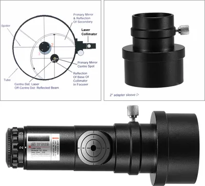 Zdjęcie produktu dla 1.25 Kolimator teleskopowy, kolimator laserowy, kolimator laserowy 2IN