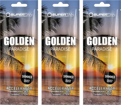 Produktbild von Supertan Golden Paradise Bräunungsbeschleuniger x3