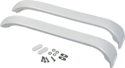 Produktbild von 2x Türgriff Griffsatz Handgriff Griffstange Montagezubehör Kunststoff ALTERNATIV weiß Bosch 00369542 Kühlschrank Kühlgefrierkombination Kühlgerät eingesetzt in KGV KGS KSU KGE uvm