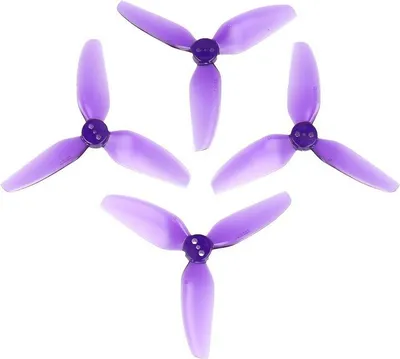 Produktbild von HQ Durable Prop 3030 Dreiblatt T3X3X3 Lila 4 Stück PC FPV Propeller 3 Zoll