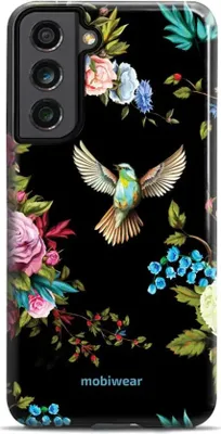 Produktbild von Handyhülle für Galaxy S21 FE, Mobiwear Elite Pro, Nachtkolibri