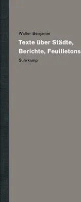 Imagen del producto de Texte über Städte, Berichte, Feuilletons