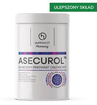 Produktbild von Hippovet Asecurol Ergänzungsfuttermittel Pferd Magenschutz Pferd Für Empfindlicher Magen Pferd, Magen Darm Pferd, Magenfreundlich 1 Kg