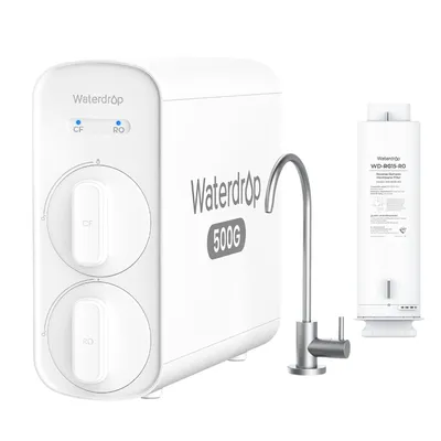 Produktbild von Waterdrop G5P500 Umkehrosmoseanlage, 500 GPD, mit einem zusätzlichen WD-G5P500-RO Ersatzfilter