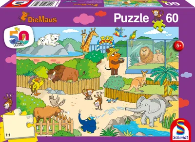 Obrázek produktu pro Puzzle 60T. Im Zoo