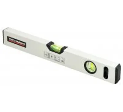 Image de Niveau alu tubulaire renforce 600 mm 2 fioles : 180° et 90°