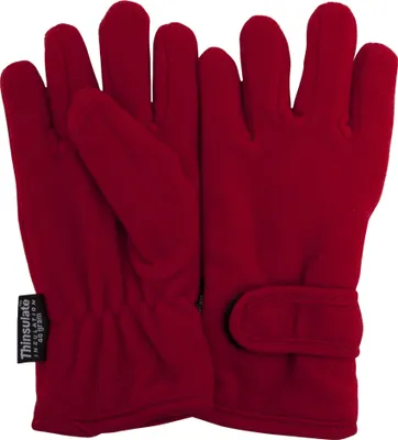 Image de FLOSO Filles Thinsulate Fleece Gants thermiques GL492 (9-12 ans) (Rouge)