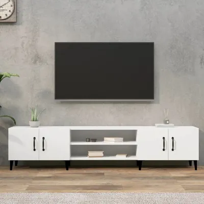 Produktbild von The Living Store TV-Schrank Weiß 180x31,5x40 cm Holzwerkstoff