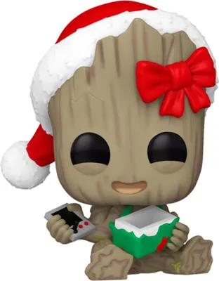 Image de Funko Pop! Marvel - Groot z Prezentem Figurki Winylowej - Oficjalny Produkt