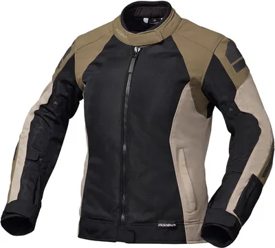 Obrázok produktu pre Modeka Khao Air II – nepremokavá dámska textilná motocyklová bunda, čierna/hnedá, veľkosť 34