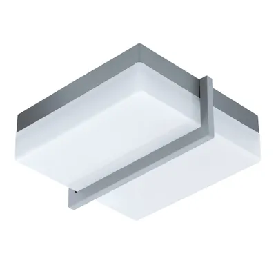 Produktbild von EGLO SONELLA 1, Wand-/Deckenbeleuchtung für den Außenbereich, Anthrazit, Aluminium, Kunststoff, IP44, I, Weiß