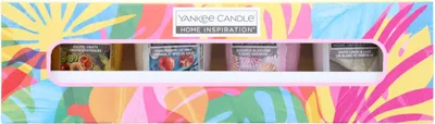 Produktbild von Yankee Candle 4er Set Home Inspiration Votivkerzen Diverse Düfte