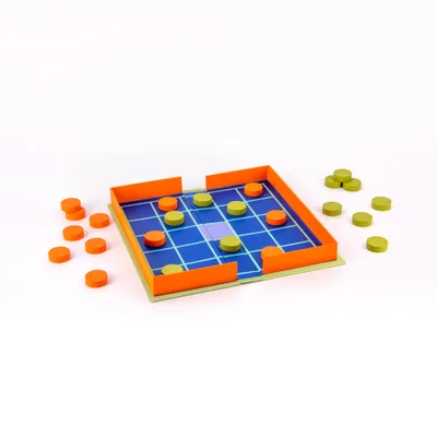 Produktbild von Remember Seega Brettspiel für 2 Spieler ab 6 Jahren Taktik & Strategie 12,4x28x3 cm