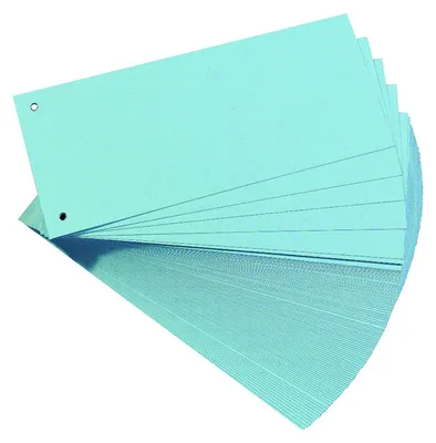 Produktbild von Herlitz Trennstreifen, Blau, 100 Stück