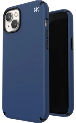 Produktbild von Speck Presidio2 Pro Outdoor-Handyhülle für iPhone 14 Plus - Backcover MagSafe-kompatibel Blau