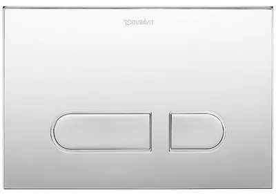 Zdjęcie produktu dla Duravit DuraSystem - Sterowanie spłukiwaniem, chrom błyszczący WD5001021000